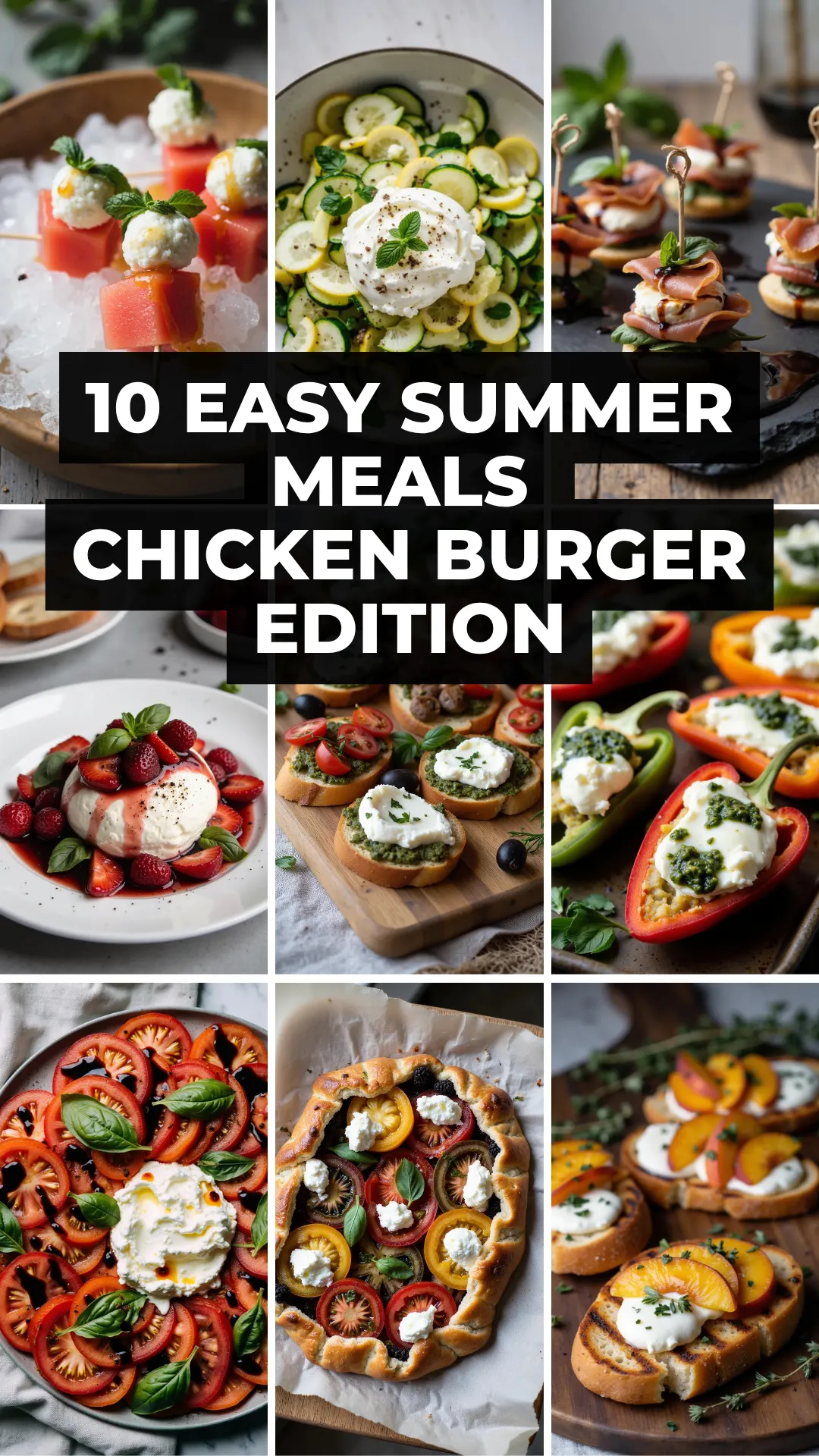 Say hello to your new favorite dinner! These 10 chicken burger recipes are juicy, budget-friendly, and full of summer flavor. Perfect for busy moms and burger lovers alike.