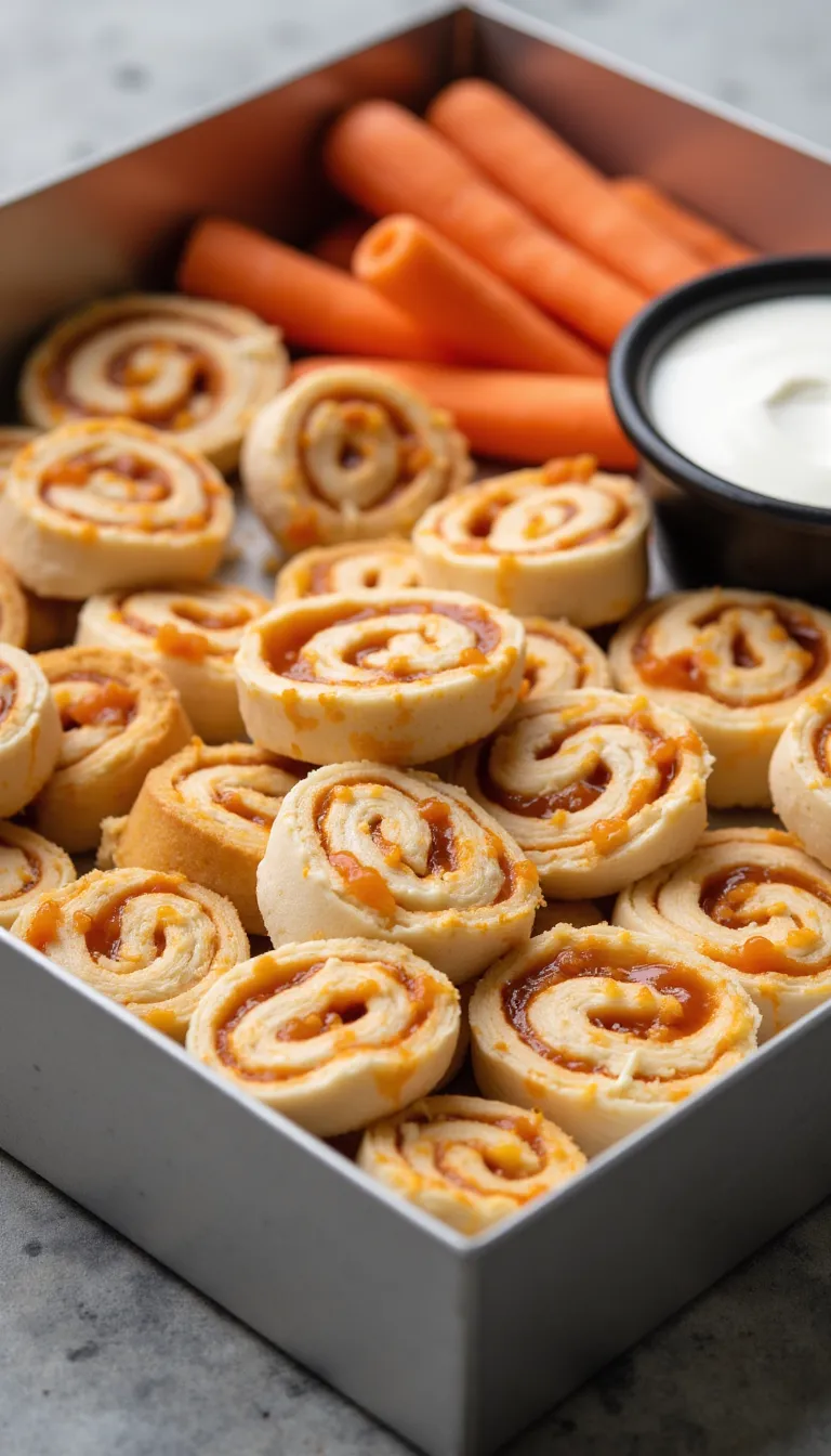 Spicy, creamy, and fun to eat! These Buffalo Chicken Pinwheels are a must-pack shredded chicken picnic recipe — ready to roll and totally kid-approved.