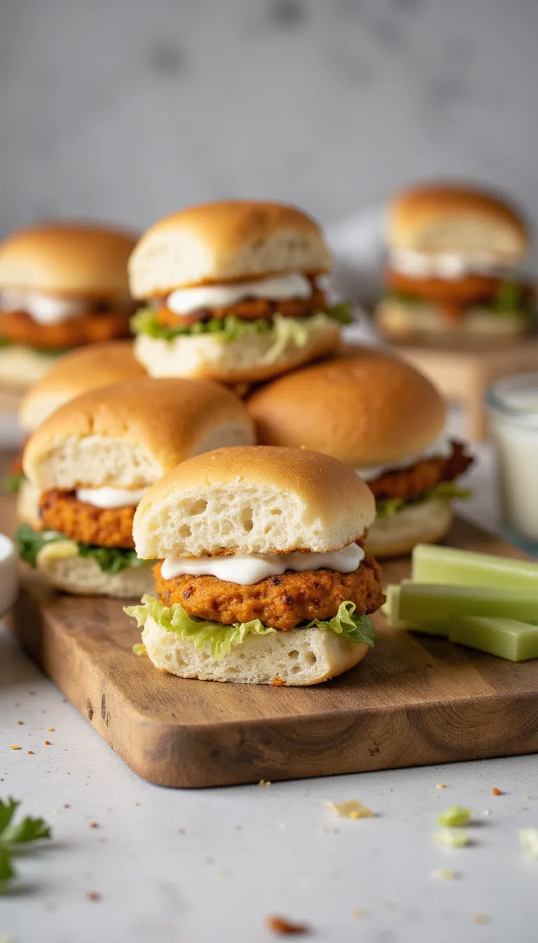 These Buffalo Ranch Chicken Sliders are spicy, creamy, and perfect for summer parties or weeknight dinners with a twist!