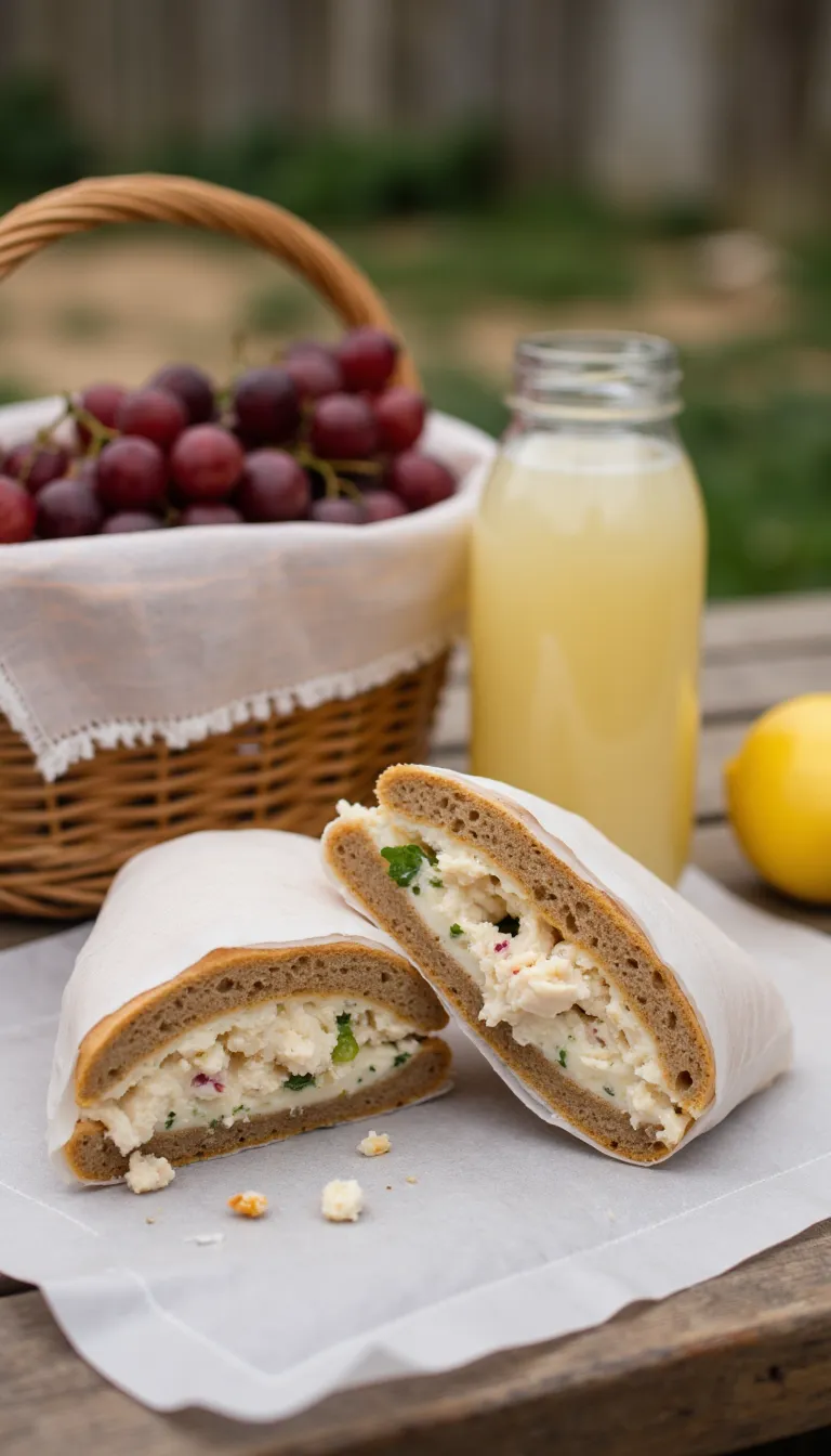Sweet, crunchy, and full of summer flavor — these Shredded Chicken & Apple Slaw Sandwiches are perfect for your next picnic or packable lunch.