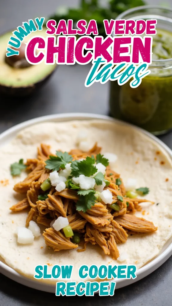 These tangy, juicy shredded chicken tacos require just 3 ingredients and zero babysitting. A dump-and-go dinner that always delivers.
