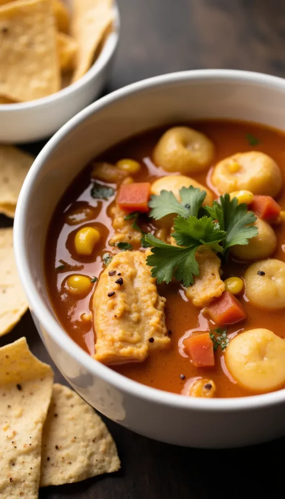 Tex-Mex comfort food? Yes, please! These Crockpot Chicken and Corn Dumplings add spice and color to your cozy dinner routine.