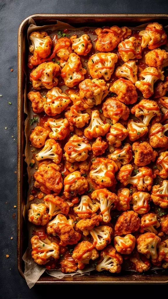 This Buffalo Chicken and Cauliflower Bake is a fun way to spice up your dinner routine. Just toss everything on a sheet pan, and let the oven do the work while you relax. For a detailed recipe, check out this Buffalo Chicken and Cauliflower Bake that packs flavor without the fuss!